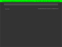 Tablet Screenshot of dynamic-properties.com